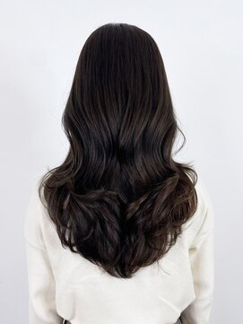 アルバム 新宿(ALBUM SHINJUKU) グレージュカラーグレーベージュ美髪レイヤーロング_ba507871