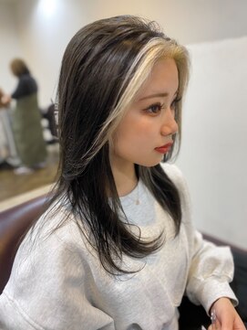 グランドール リュクス(Grandoll Luxe) フェイスフレーミング/ホワイト/ホワイトベージュ/ミルクティー