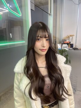 キング 梅田(K!ng) 縮毛矯正髪質改善ハイライトレイヤーカット梅田美容室エクステ