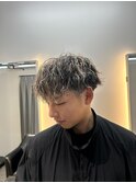 【メンズ】ツイスパ×ハイライト
