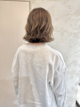 ヴァルゴール はりまや町店(Virgowl) ベージュ×パーマ