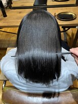 キャンバス 川崎(canvas.)&nbsp;髪質改善 縮毛矯正 ケアストレート 2枚目ビフォー/川崎 【窪田】