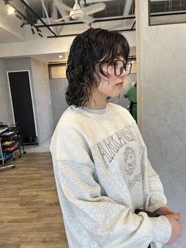 ベーシス(Basis) 【Basis福田】ウルフレイヤーパーマ