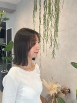 ポワントドゥピエ(pointes de pieds) レイヤーボブ