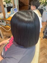 ヘアーショップ エヌアンドエー 越谷店(hair shop N&A)&nbsp;洗練されたシルエット◎つやめきストレートボブ/髪質改善