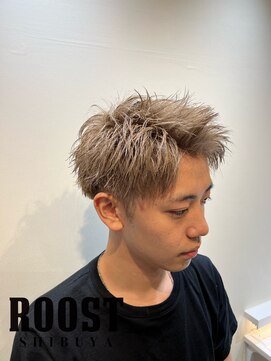 ルースト 渋谷店(ROOST) ハイトーンアップバング