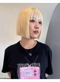 ハイトーン　ボブ/