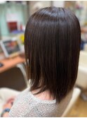 髪質改善級！まとまり抜群の艶ストレート