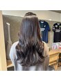 グッドライフヘアー(GOOD LIFE hair)&nbsp;『イルミナカラー×オージュア』　艶々ブラウンベージュ