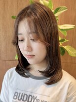 ユキ 八事(yukii) くびれヘア/アプリコットオレンジ/ハイライトカラー/八事