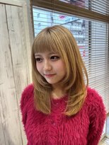 リープアルケー ヘアアンドヘッドスパ 錦糸町北口店(leap arche Hair&head spa)&nbsp;くびれヘア/ハイライトカラー/夏/髪質改善/錦糸町