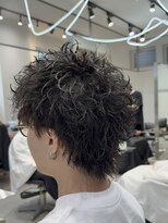 フィフス 渋谷(fifth)&nbsp;渋谷スパイキーパーマルーズショート大人ビジネスショートパーマ