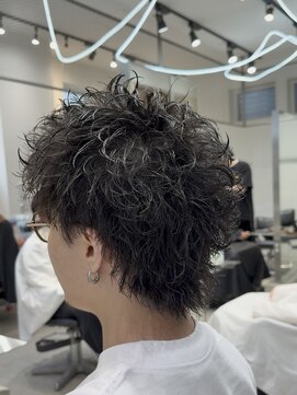フィフス 渋谷(fifth) 渋谷スパイキーパーマルーズショート大人ビジネスショートパーマ