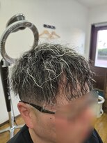 バーバースタイル(BARBER STYLE)&nbsp;ホワイトメッシュのツイストスパイラル