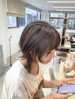 ロッコ 船橋駅(Rocco) ウルフレイヤーカット モカグレージュ 船橋駅