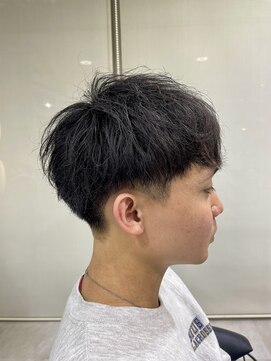 【王道×清潔感】ツーブロックマッシュ