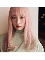 ノアドココ(noix de coco)&nbsp;デザインカラー/レイヤーカット/ウェットヘア/オリーブベージュ