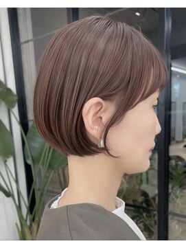 サンド 大阪梅田(sand) オリーブグレー/ココアベージュ/クラゲヘア/髪質改善