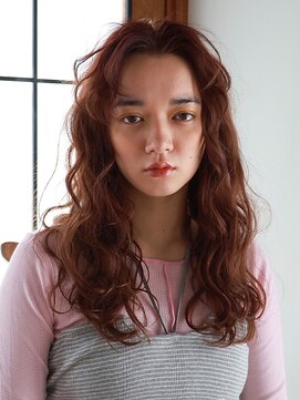 ヨーク(yoke.) 透明感ライトブラウン/艶髪ウェーブ/パーマ