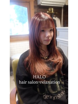ハロ(HALO) OWAY H colorが叶える、光を纏う“透け艶ピンクブラウン”