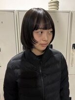 エイチ(811)&nbsp;フェイスフレーミングネオウルフくびれボブウルフパーマミニボブ