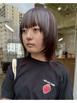 セッション(SESSION) ブロックカラー/レイヤーボブ