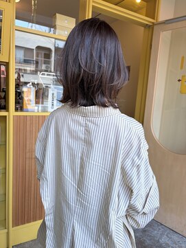 ヒントステーション(HINTSTATION) 〈浅草 半個室〉髪質改善/ラベンダーベージュ