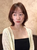 ロンド 銀座(Lond)&nbsp;☆春日☆ニュアンスウルフワンホンレイヤーダークブルーボブ12