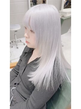 デイズ(days) ホワイトカラー・ラベンダーカラー・ハイトーンロング