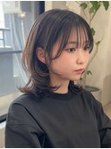 ダークパープル/ナチュラルショート/ミルクブラウン/夏/仙台
