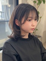 オリ 仙台(Oli)&nbsp;ダークパープル/ナチュラルショート/ミルクブラウン/夏/仙台