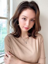 エイミーバイアフロートザガーデン 浦和店(amie by afloat the garden) 前髪なしひし形セミディ【浦和】ハッシュカット