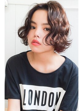 ランプ ヘアー(lamp hair) 【lamp hair 】ニューヨークウェーブボブ♪No.1