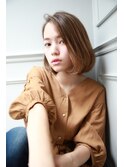 Neolive aim ハイライトで立体感のあるボブ