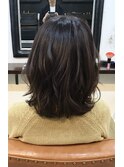 お客様スタイル　柔らかミディ