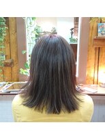 カラフル ヘアー(Colorful hair)&nbsp;切りっぱなしセミロング