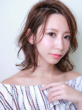 ラ ブレス 天王寺(LaBless) 伸ばしかけヘアには耳かけうるツヤミディアム★(天王寺)