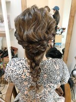 ロカット サロン(Roquat Salon) ロングあみおろしアレンジ【ヘアアレンジ 立川/立川南/八王子】