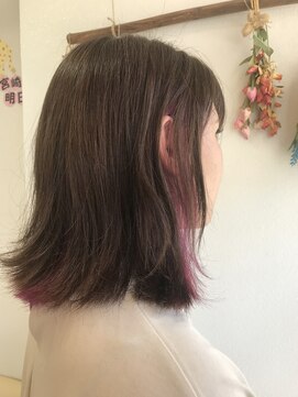 レイビューティー 浜町中央橋店(RAY+beauty) ピンクグレー