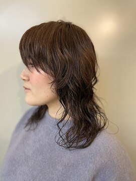 たけうち美容院 ウルフカット