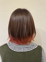 リアン 熊谷本店(Rien)&nbsp;裾カラー×オレンジ