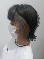 フラワー 六甲道(flower) こじゃれボブ×クールシルバー