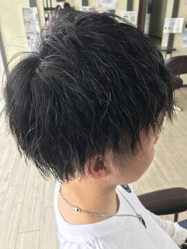 グレイス(GRACE) ソフトツイストパーマ マッシュ ツーブロック