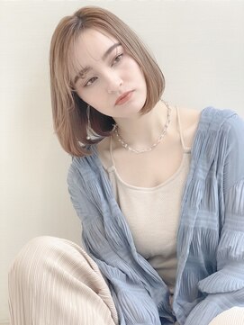 ニューヨークニューヨーク なんば道頓堀店(NYNY) 10代・20代・30代・40代【前髪あり大人の内巻きボブ】