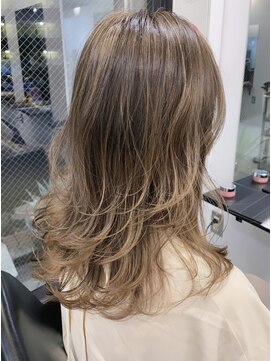 ステアケース 武蔵小杉店(stair:case) 【助川】バレイヤージュ/脱白髪染め/20代30代40代ヘアスタイル