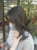 アース コアフュールボーテ 長岡店(EARTH coiffure beaute) 重めセミロング