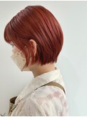 ブリーチなしカラー高発色カラーオレンジカラー