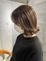 ラボヌールヘアーパルフェ 大宮西口店(La Bonheur hair parfait) 大人可愛い肩上ボブ