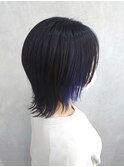 20代30代大人ショートボブx小顔ウルフカット