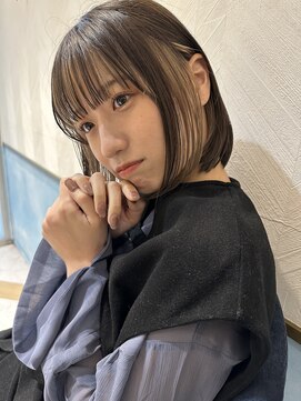 ロンド ストラーダ 心斎橋(Lond strada) モードヘアロング×美髪【髪質改善/縮毛矯正】